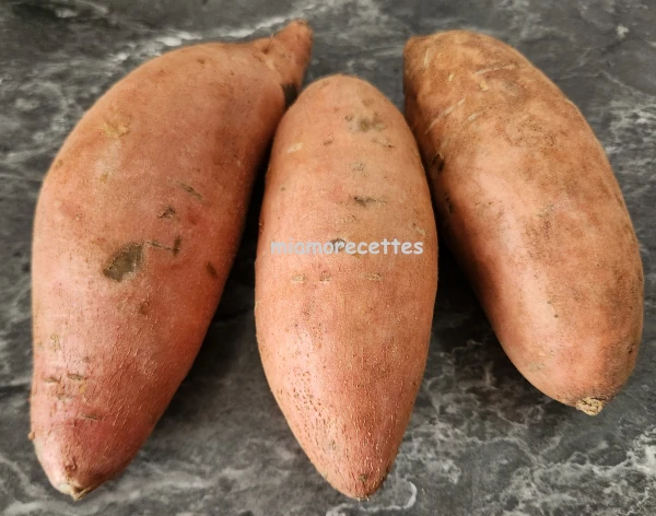 3 patates douces