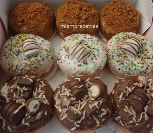 Mini beignets saveurs spéculos, Nutella et Kinder