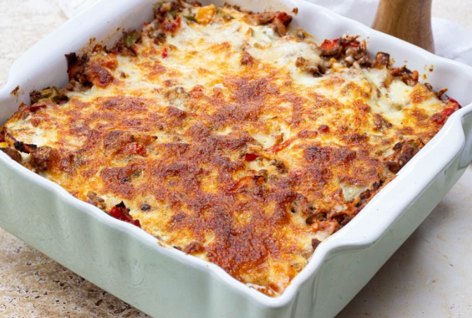 Gratin de pommes de terre à l’italienne