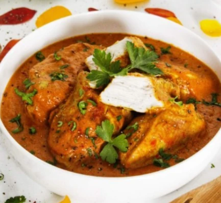 Curry de poulet au lait de coco