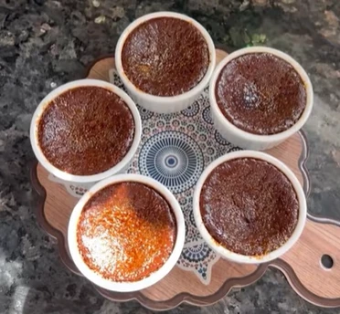 Crèmes brûlées au chocolat