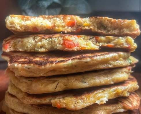 Pancakes salés