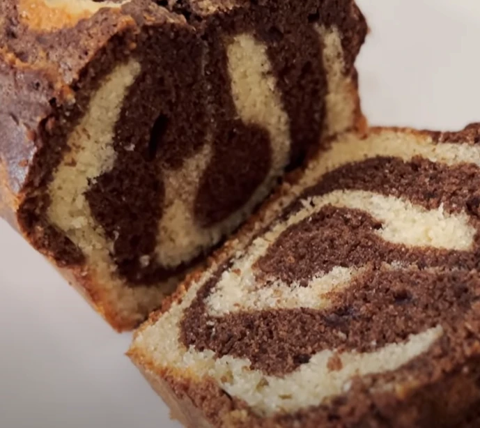 Marbré au chocolat