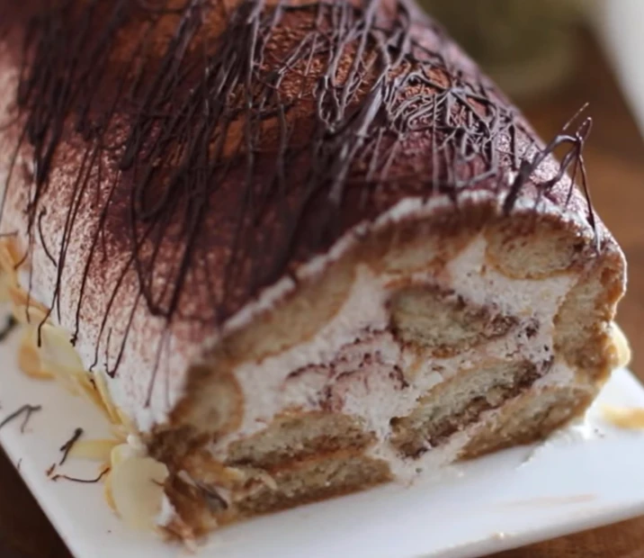 Bûche tiramisu