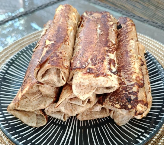 Corn dog façon wrap