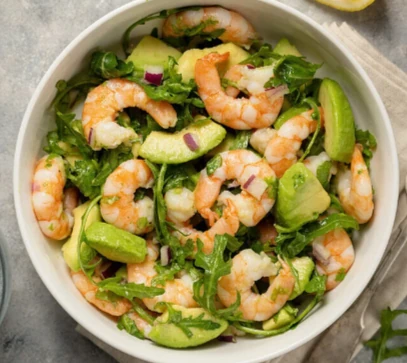 Salade Avocat crevettes