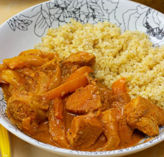 Poulet à l’indienne
