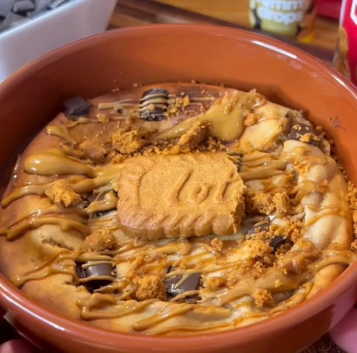 Baked Oat au speculos
