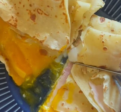 Crêpes salés express