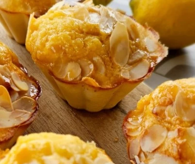 Moelleux citron et amandes