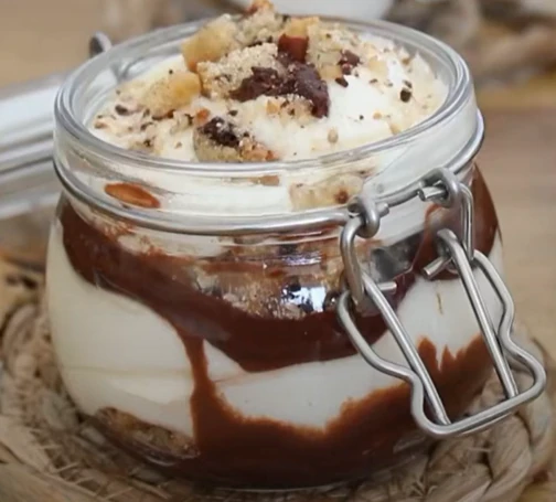 Verrines cookies et nutella