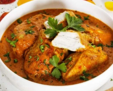 Curry de poulet au lait de coco