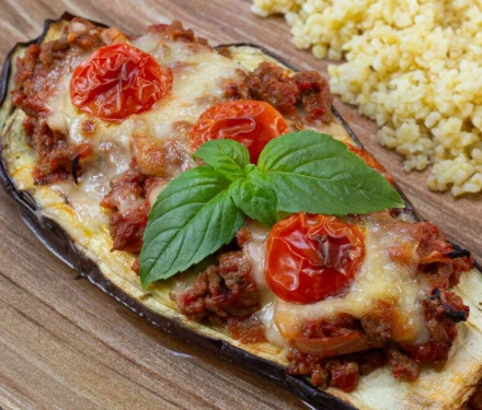 Aubergines gratinés