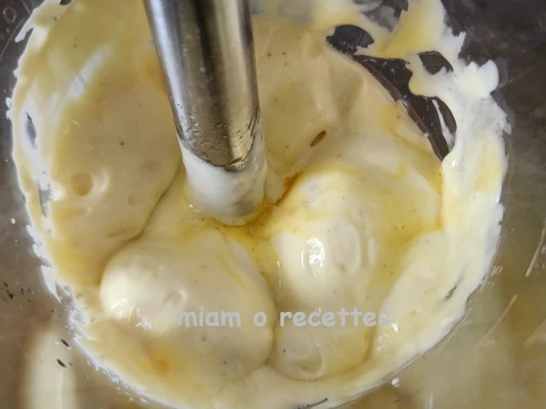 émulsion de la mayonnaise