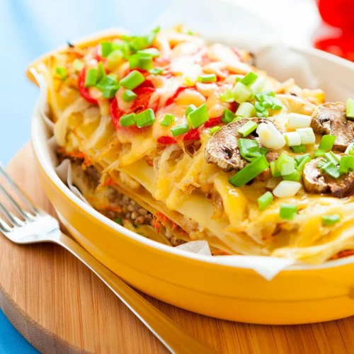 Lasagnes végétariennes à la béchamel