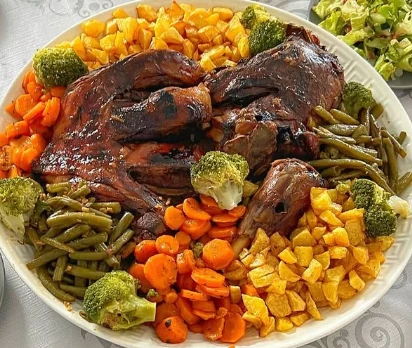 Gigot d’agneau & Légumes