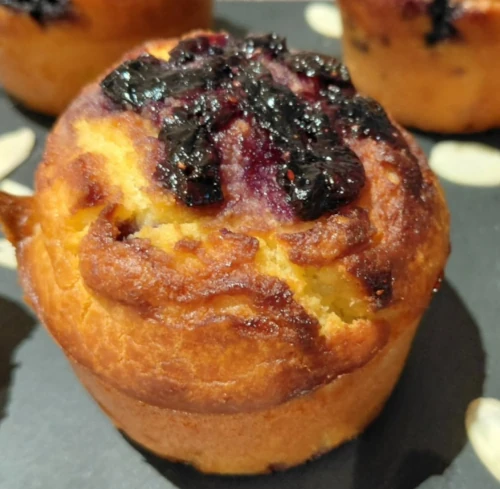 Muffins aux myrtilles