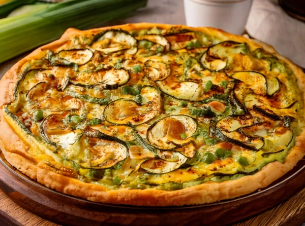 Tarte aux légumes et fromage