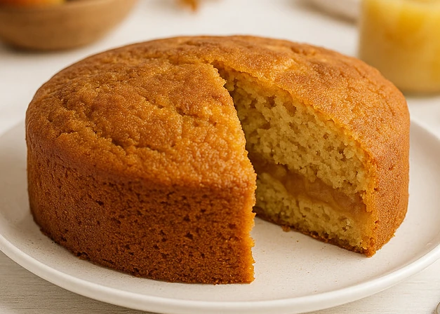 Gâteau à la compote de pommes