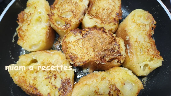 Tranches de pain perdu