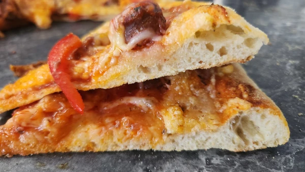 Pizza merguez