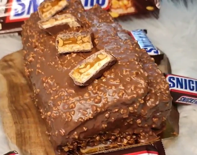 Roulée façon snikers 