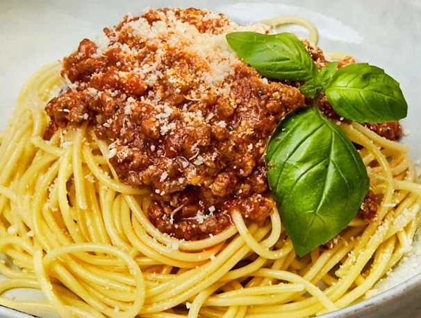 Spaghettis à la bolognaise