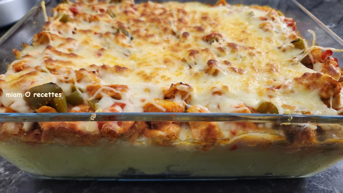 Hachis parmentier au poulet