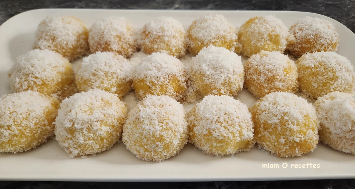 Boules à la noix de coco