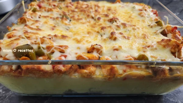 Hachis parmentier au poulet