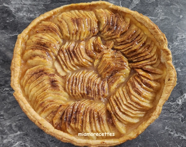 Tarte aux pommes express