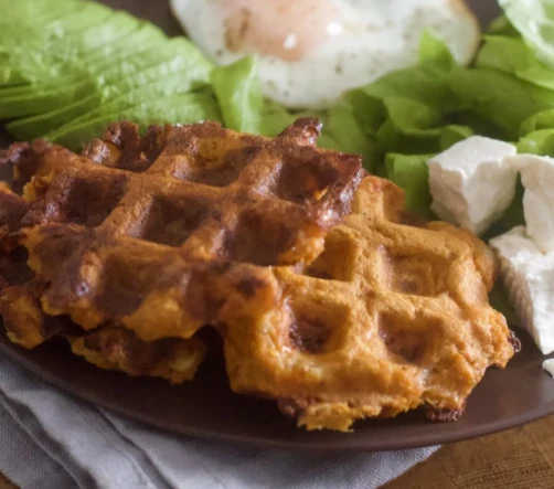 Gaufres à la patate douce