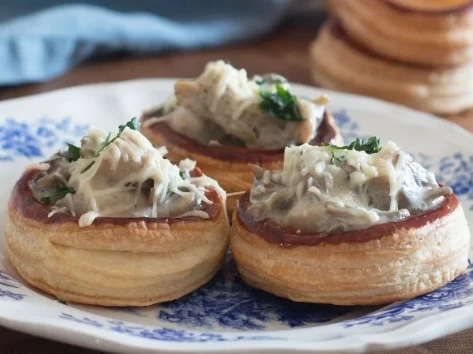 Vol au vent aux poulet