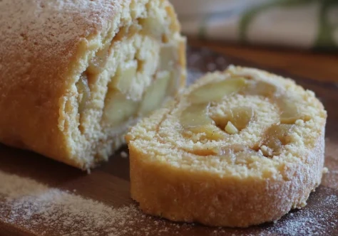 Roulé aux pommes