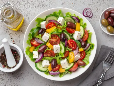 Salade grecque à la feta