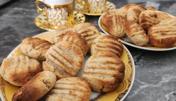 Biscuits banane et amande