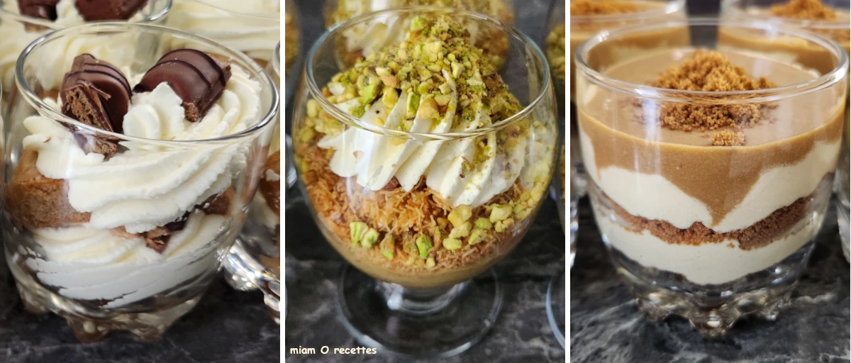 3 idées de verrines sucrées