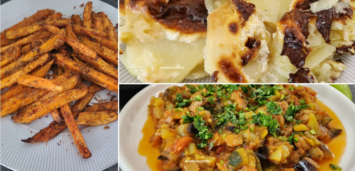 3 idées de recettes d'accompagnements