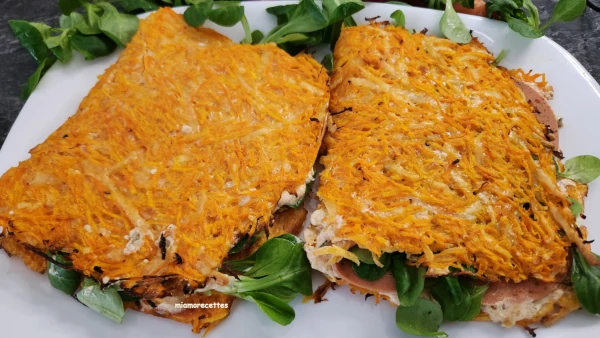 wraps de carottes