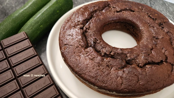 Gâteau chocolat courgettes