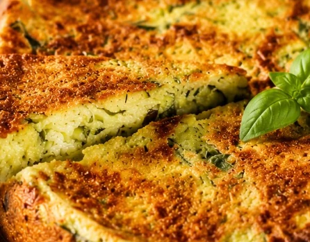 Flan de courgettes