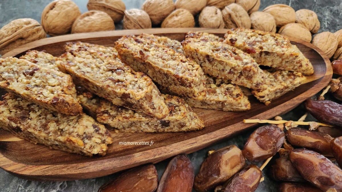 Biscuits aux dattes et aux noix