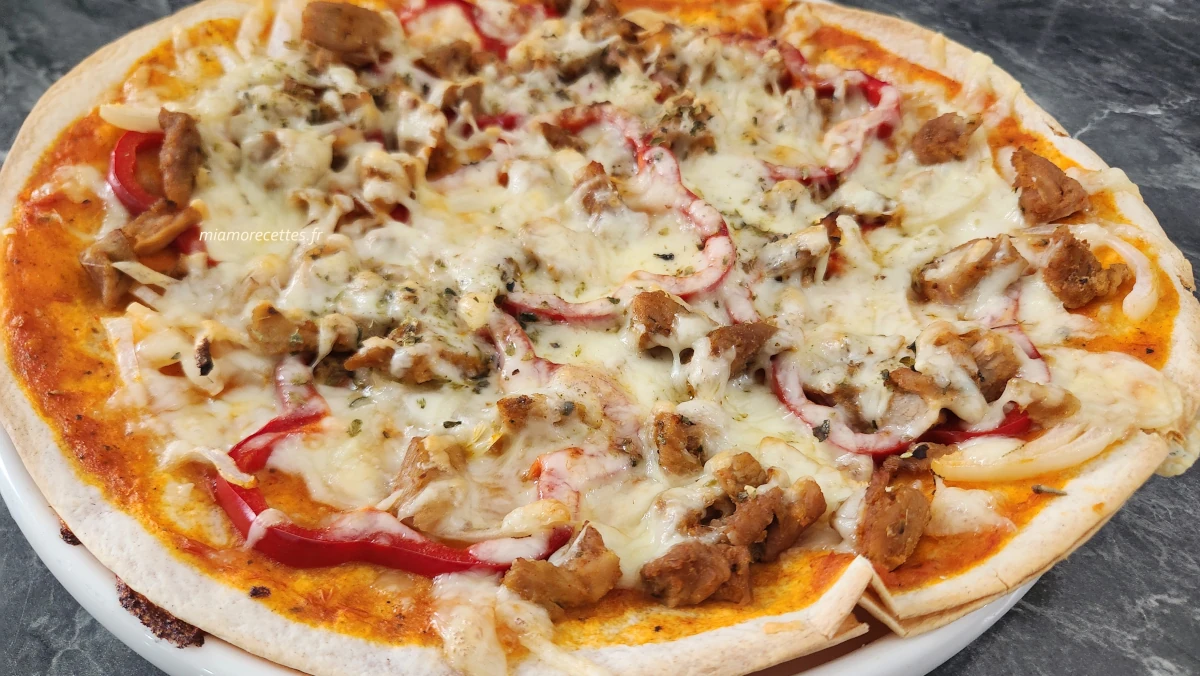 Pizza tortilla maison irrésistible facile rapide