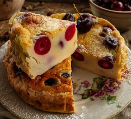 Flan aux Cerises