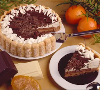Charlotte chocolat Mascarpone