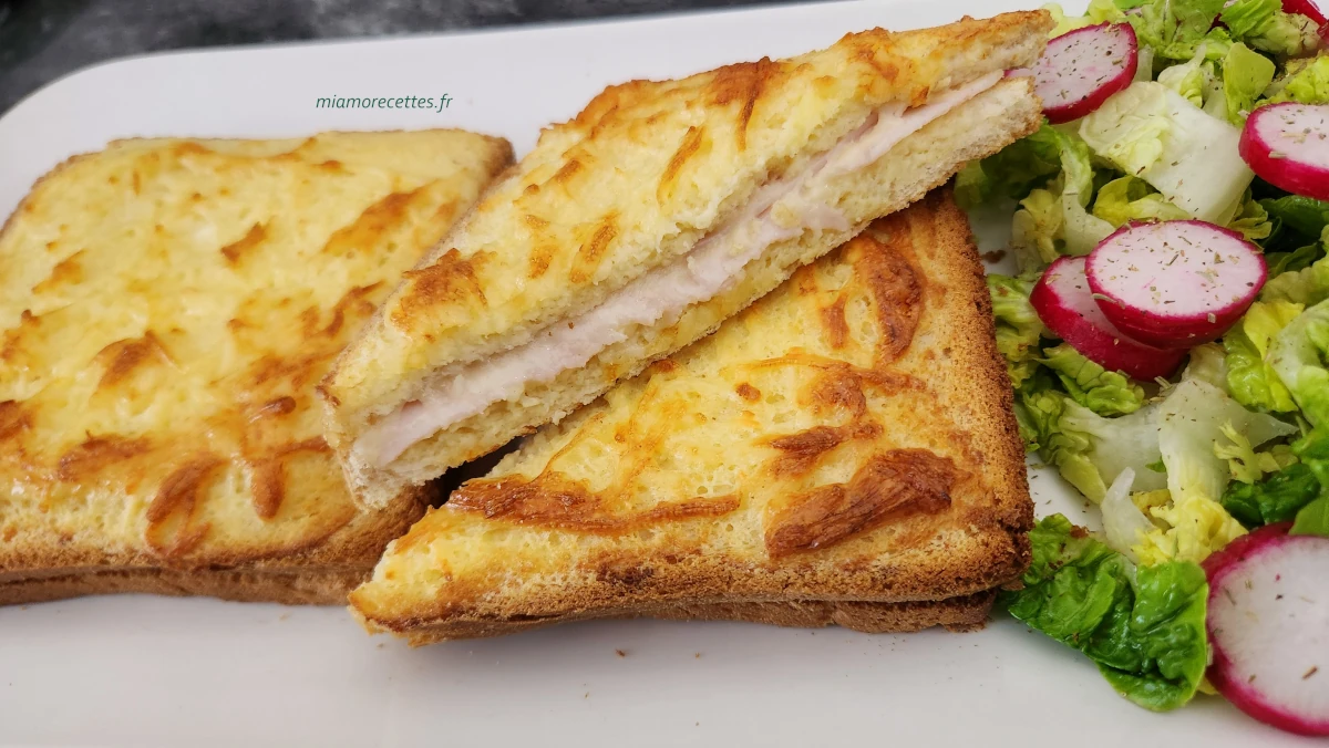 Croque-monsieur au four